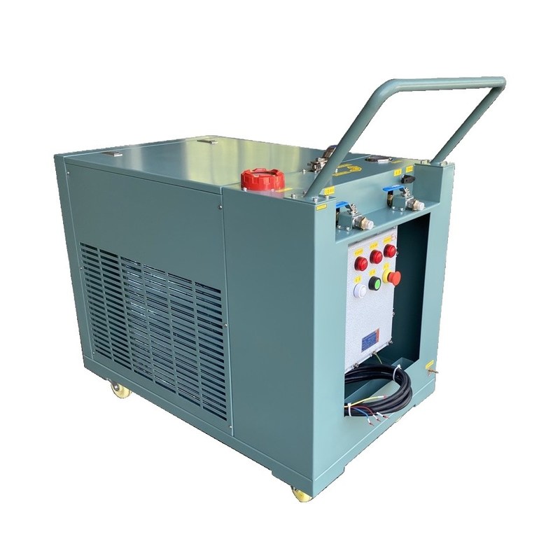 3HP Refrigerant Recovery Pump Freon Recovery Charging Equipment Explosion Proof Gas Recovery Unit R32 R290